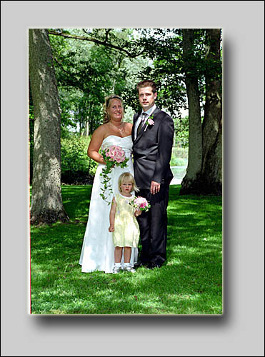 Bröllopsfoto ute © Eric Hammerin www.ericsfoto.com